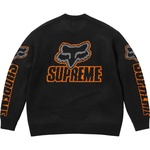Supreme Supreme Fox Racing Sweater (FW25) - Black