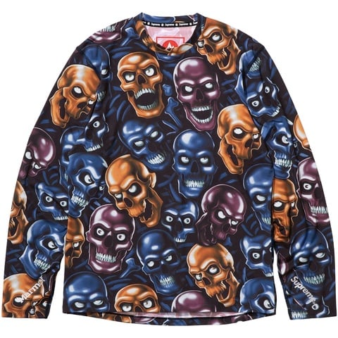 新品　Supreme®/Marmot®Base Layer L/S Top Supreme®/Marmot® Base Layer L/S Top - Supreme