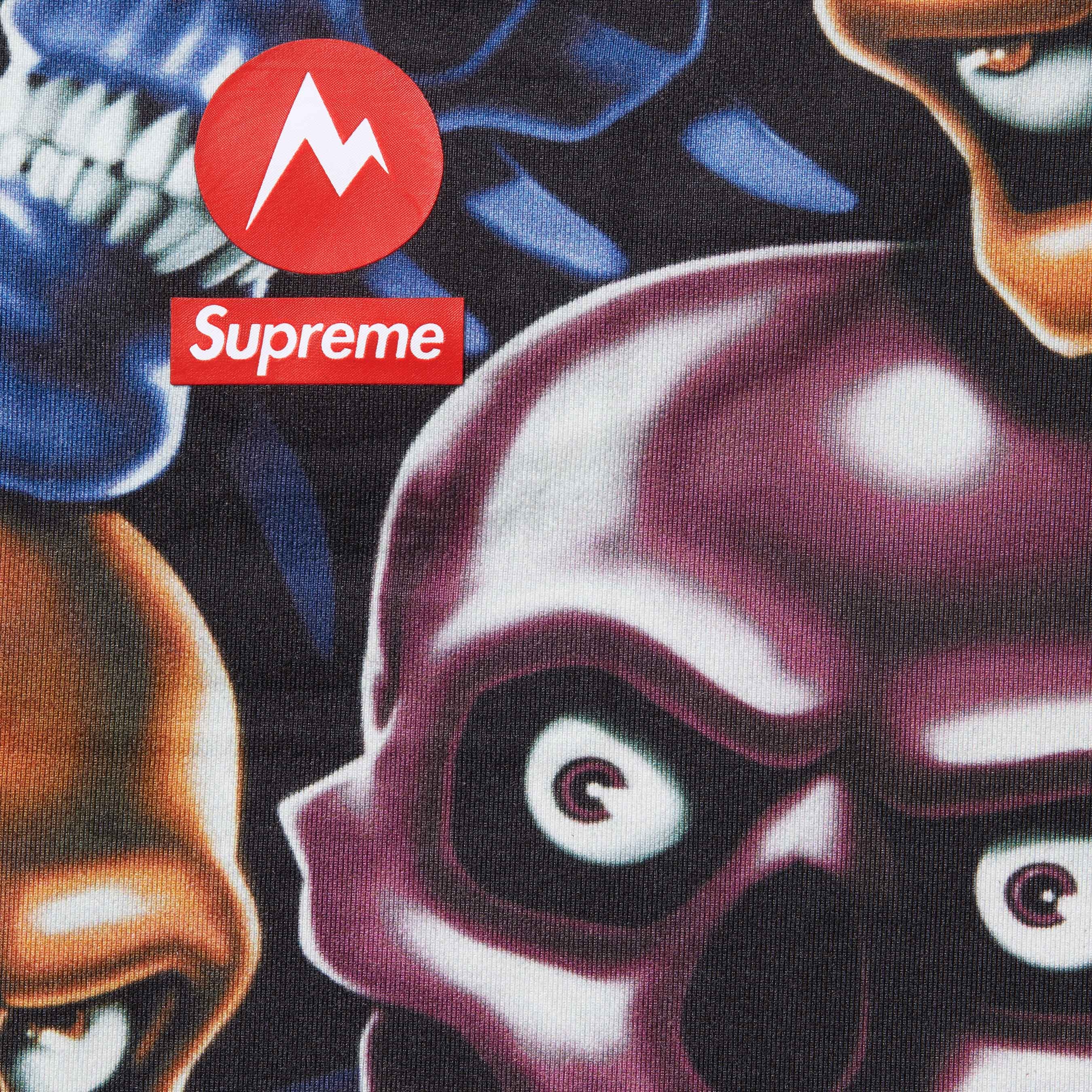 Supreme Supreme Marmot Base Layer L S Top (FW25) - Skull Pile - $98