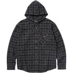 Supreme Supreme Number (N)ine Hooded Flannel Shirt (FW25)