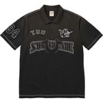 Supreme Supreme True Religion Appliqué Polo (FW25) - Black