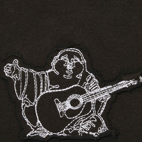 Supreme True Religion Appliqué Polo 黒L Supreme True Religion Applique Polo Black | eBay