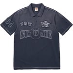 Supreme Supreme True Religion Appliqué Polo (FW25) - Navy