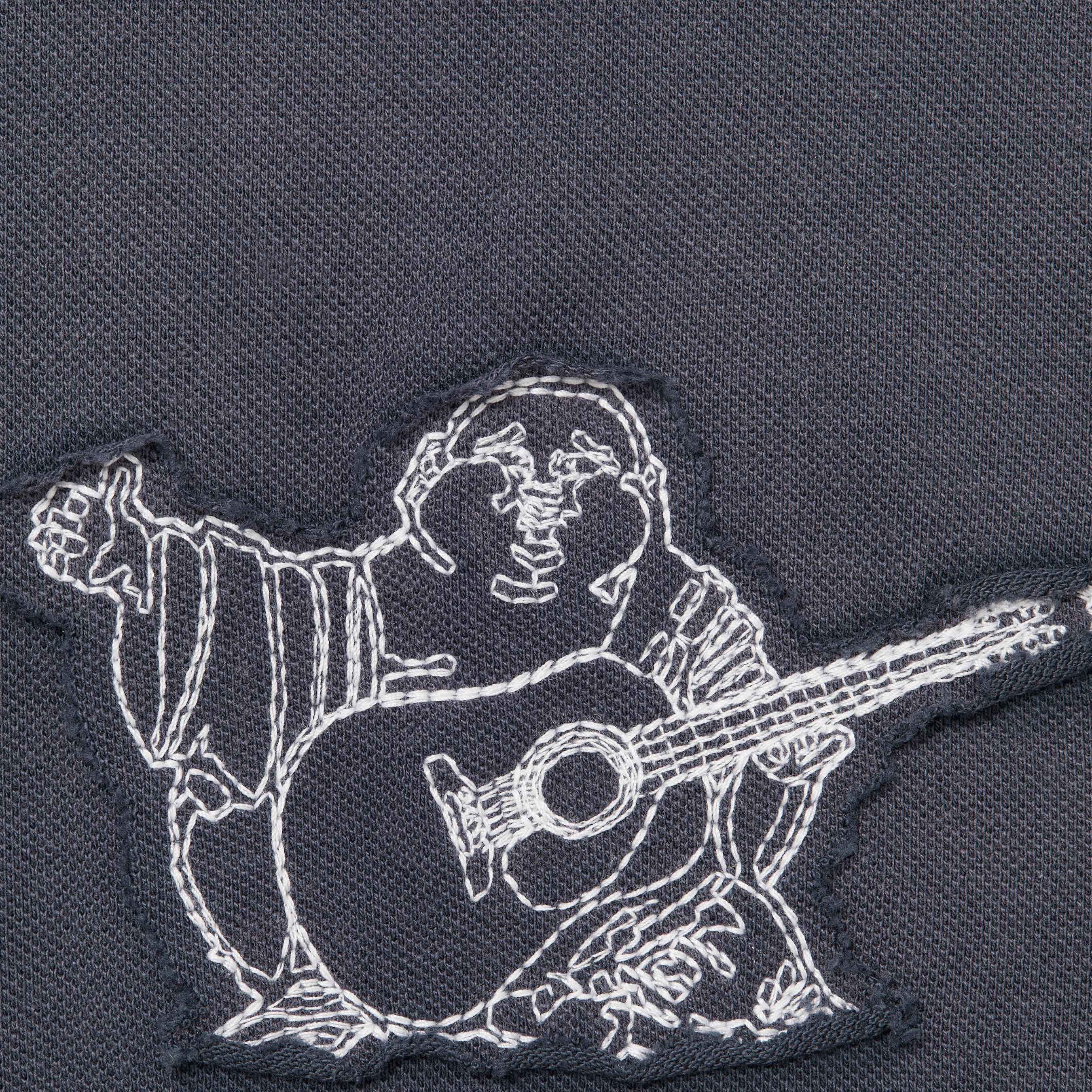 Supreme Supreme True Religion Appliqué Polo (FW25) - Navy - $128