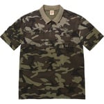 Supreme Supreme True Religion Appliqué Polo (FW25) - Olive Camo