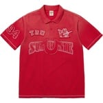 Supreme Supreme True Religion Appliqué Polo (FW25) - Red