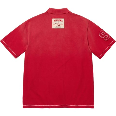 Supreme®/True Religion®Appliqué Polo S Supreme True Religion Applique Polo Black Men's - FW25 - US