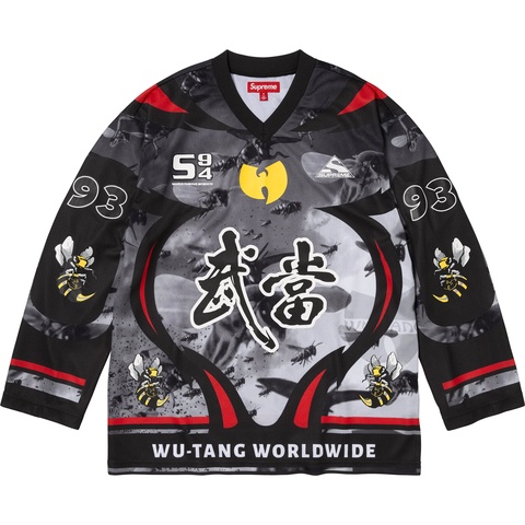 Supreme Supreme/Wu-Tang Clan Hockey Jersey - Black