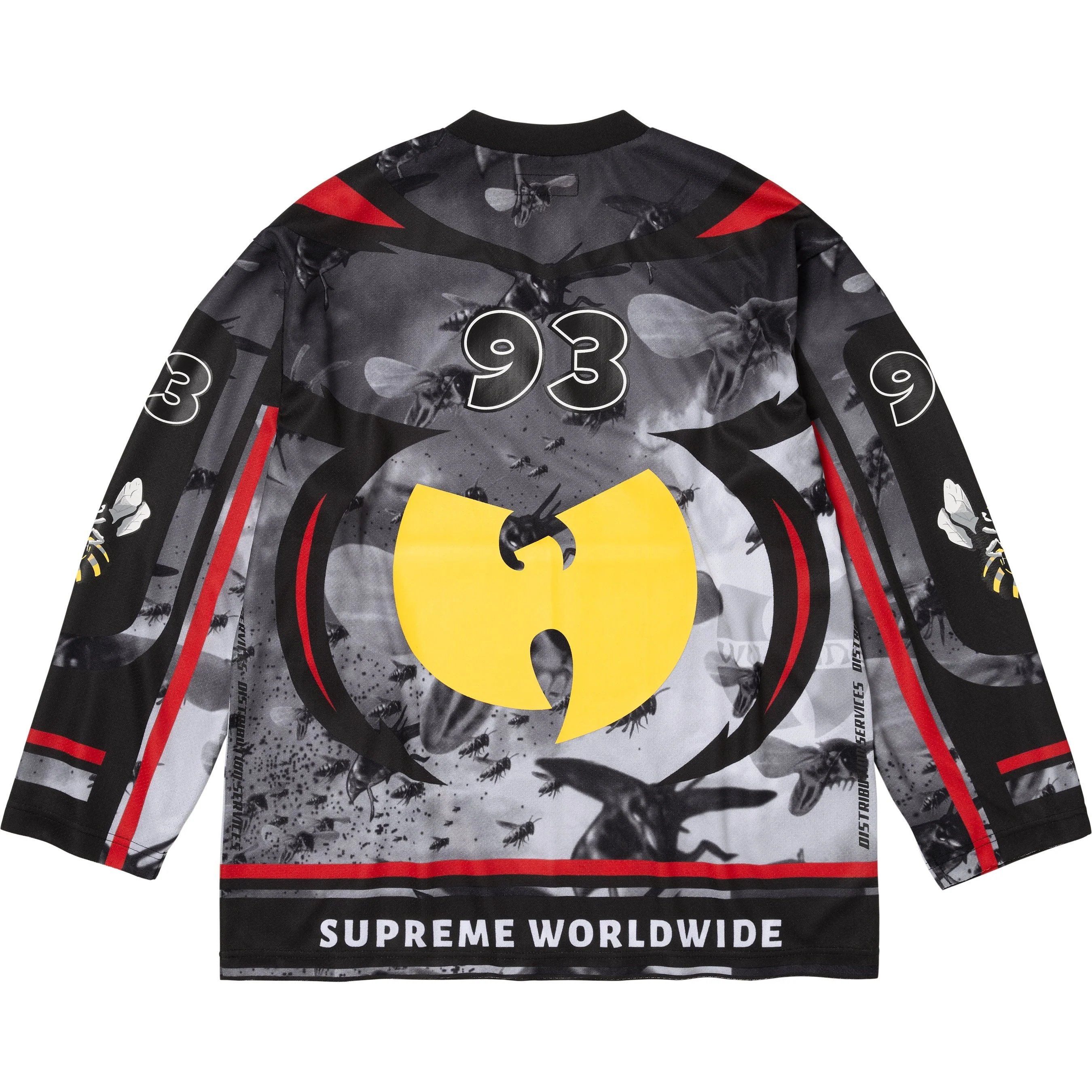 Supreme Supreme Wu-Tang Clan Hockey Jersey (FW25) - Black - $158