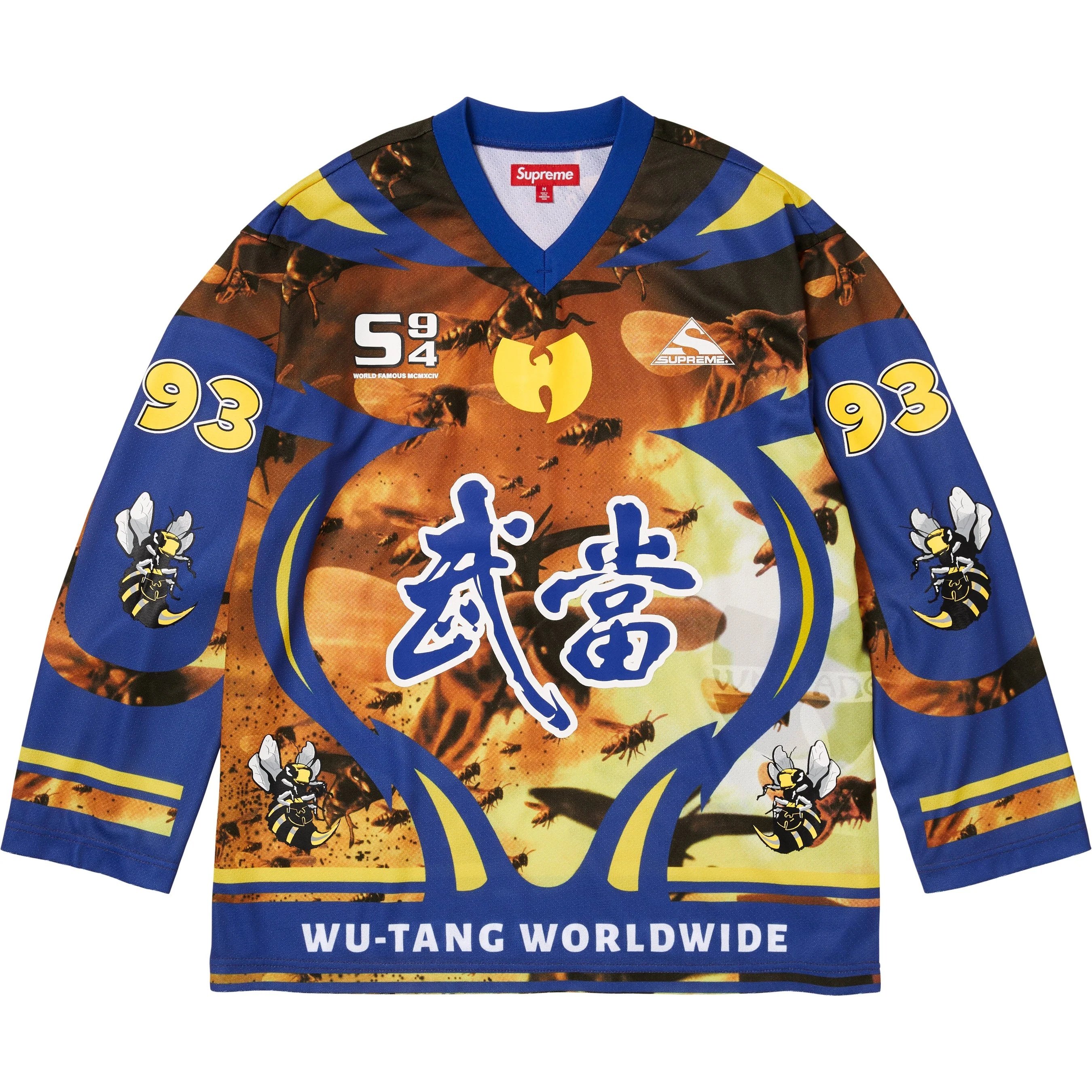 Supreme Supreme Wu-Tang Clan Hockey Jersey (FW25) - Multicolor - $158
