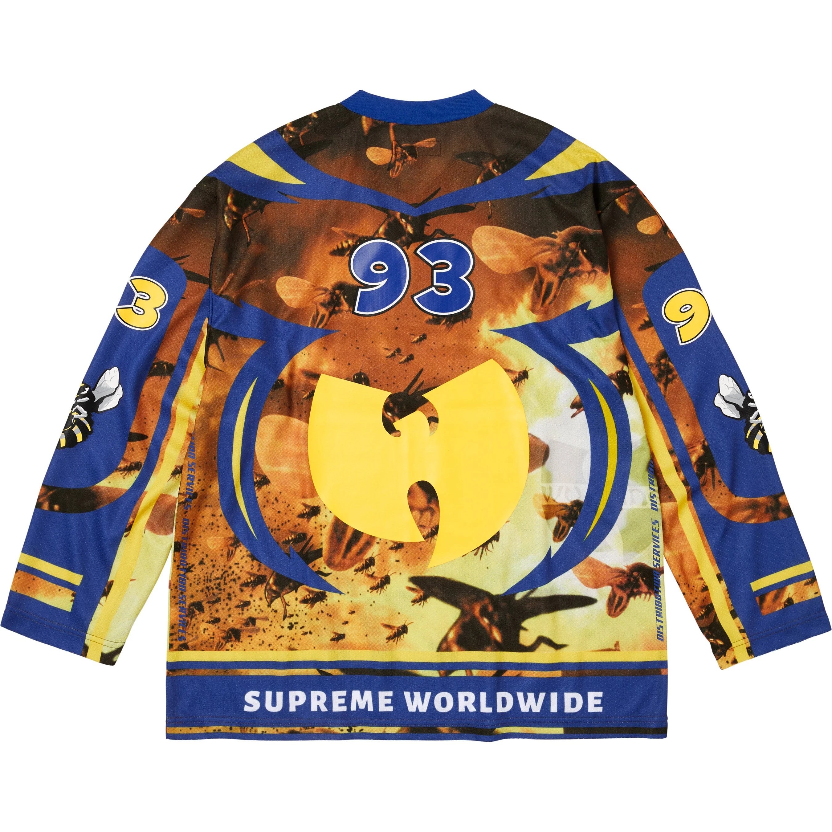 Supreme Supreme Wu-Tang Clan Hockey Jersey (FW25) - Multicolor - $158