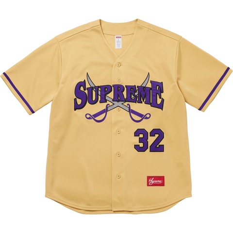 Swords Baseball Jersey - fall/winter 2025 - Supreme
