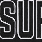 Supreme Twill Appliqué Polo (FW25) - Black