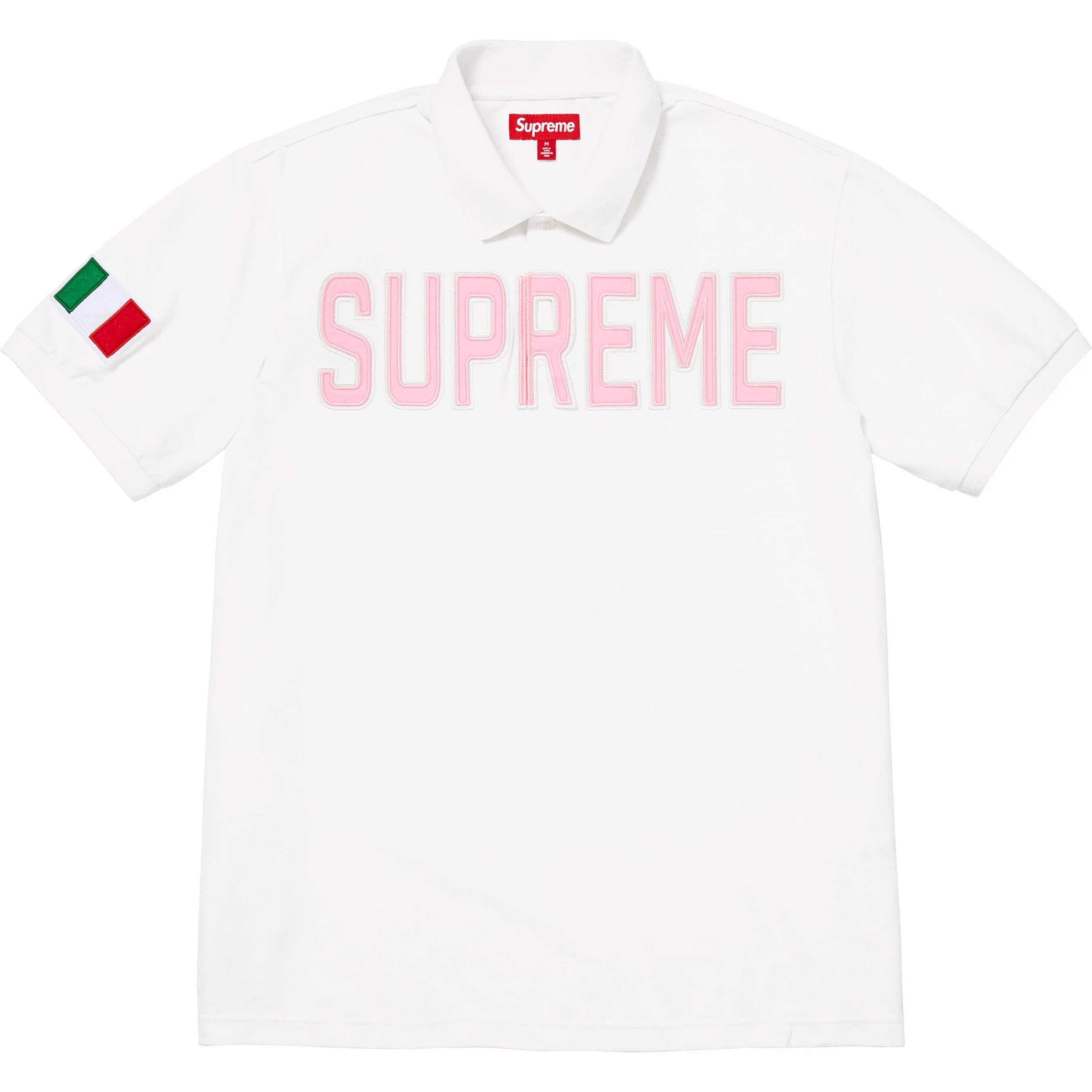 トップス Supreme Twill Applique S/S Top white Supreme Twill Applique S/S Top 