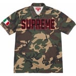 Supreme Twill Appliqué Polo (FW25) - Woodland Camo