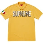 Supreme Twill Appliqué Polo (FW25) - Yellow