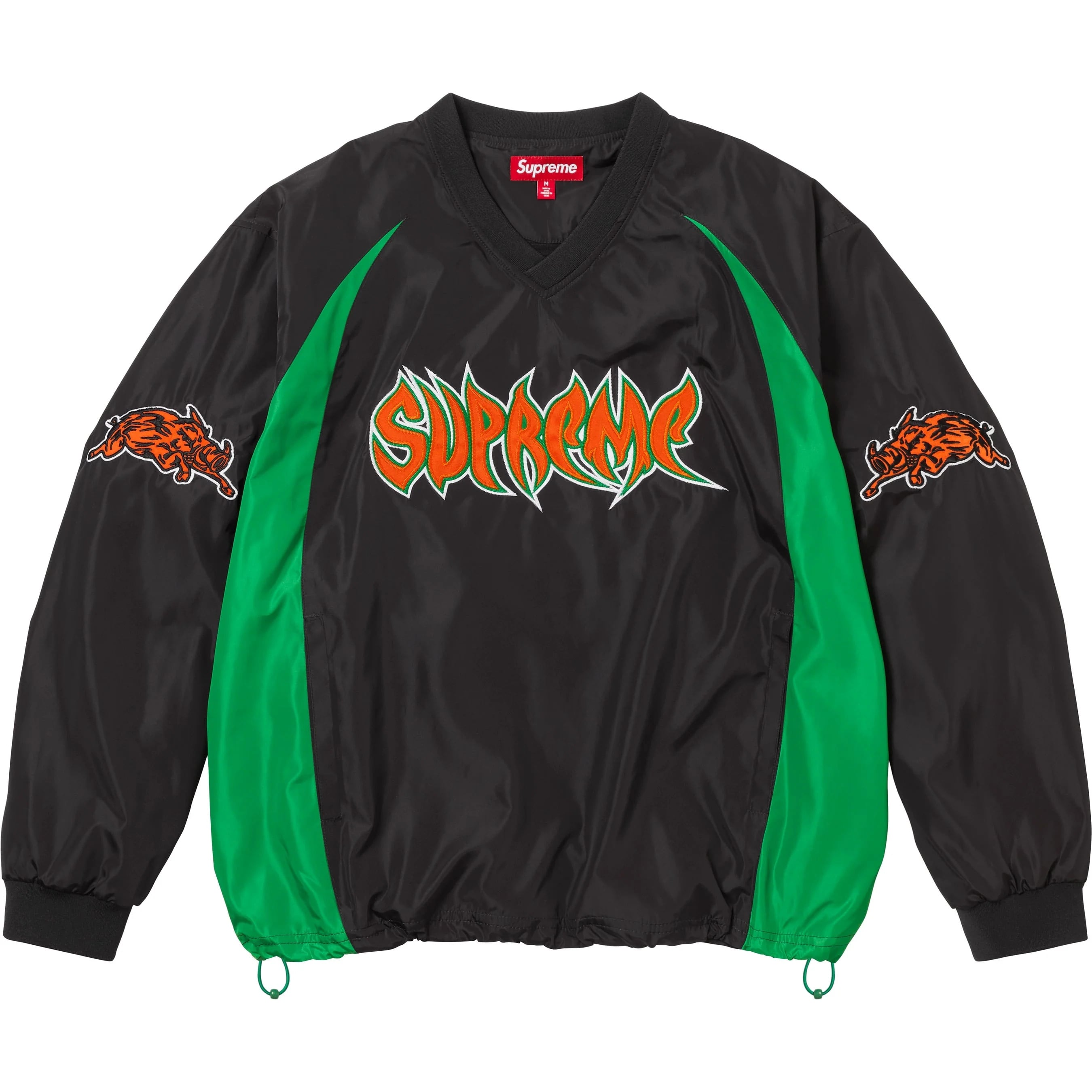 Supreme Warthog Warm Up Pullover (FW25) - Black - $148