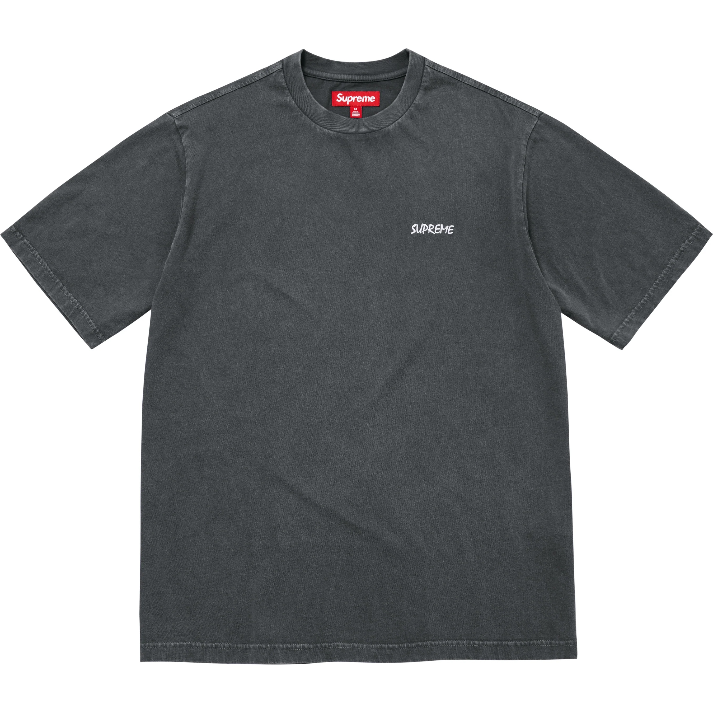 Supreme Washed S S Top (FW25) - Black - $58