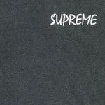 Supreme Washed S S Top (FW25) - Black