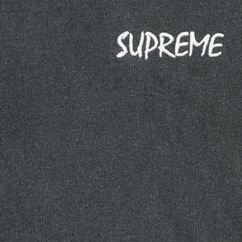 Supreme Washed S/S Top - Black