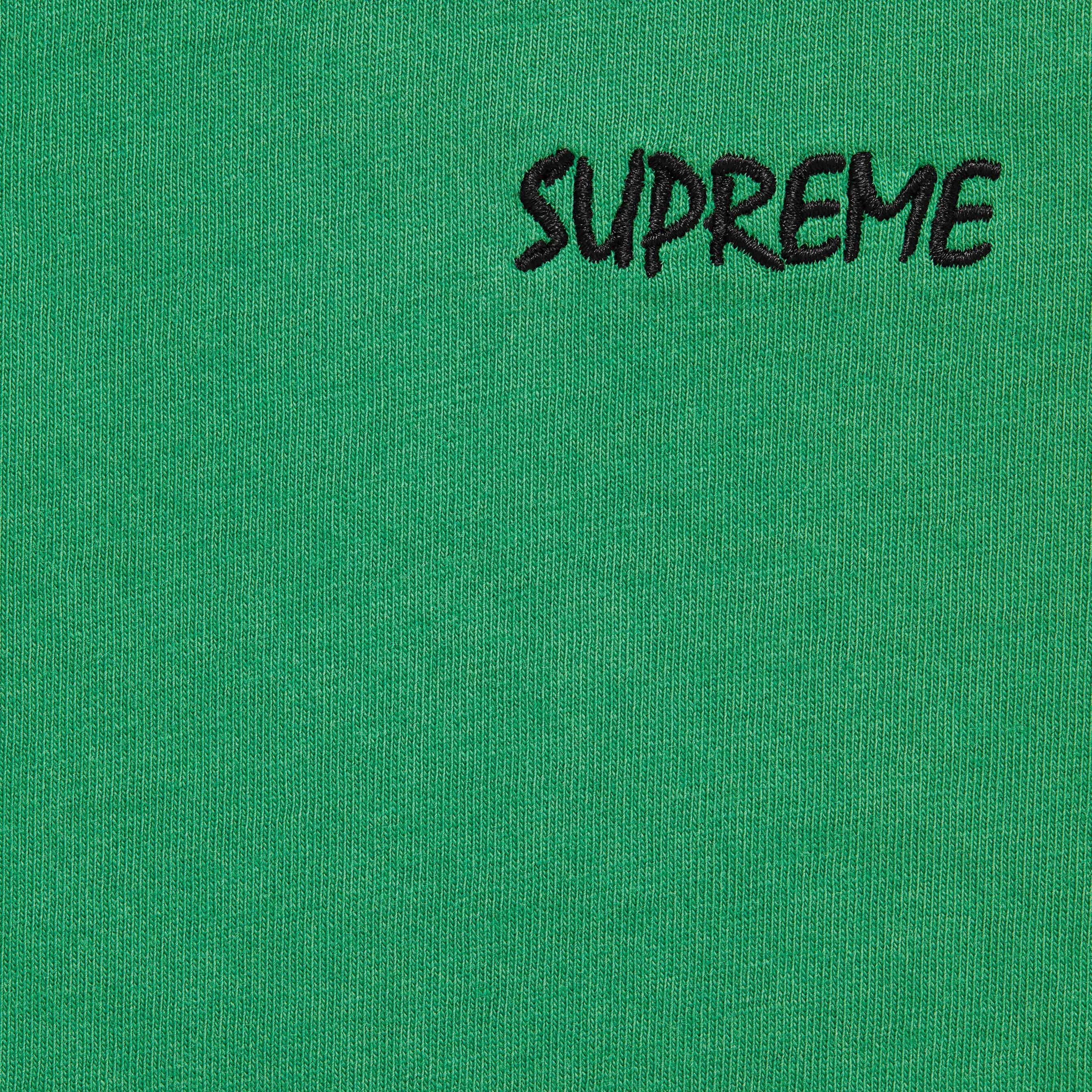 Supreme Washed S S Top (FW25) - Green - $58