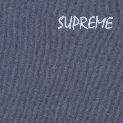Supreme Washed S/S Top - Navy