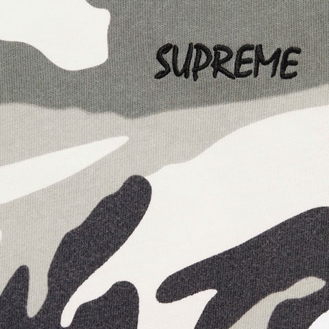 Supreme Washed S/S Top - Snow Camo