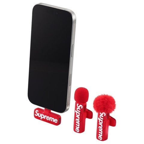 Supreme Mini Mics (Set of 2) - Red