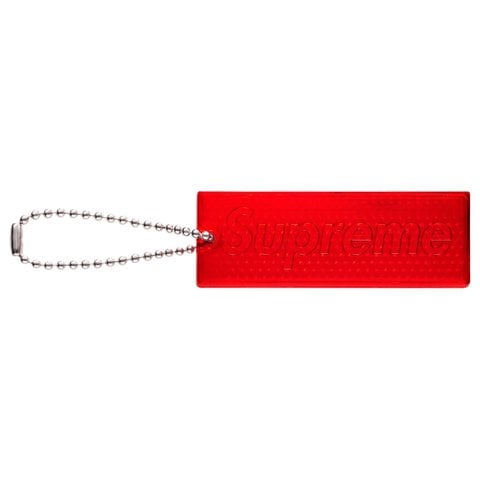 Supreme Reflective Keychain - Red