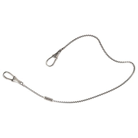Supreme®/A.PRESSE Sterling Silver Classic Key Chain - SupremeCommunity