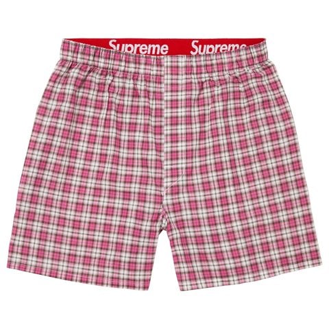 Supreme Hanes Plaid Boxers 4 Pack Sサイズ Supreme®/Hanes® Plaid Boxers (4 Pack) - SupremeCommunity