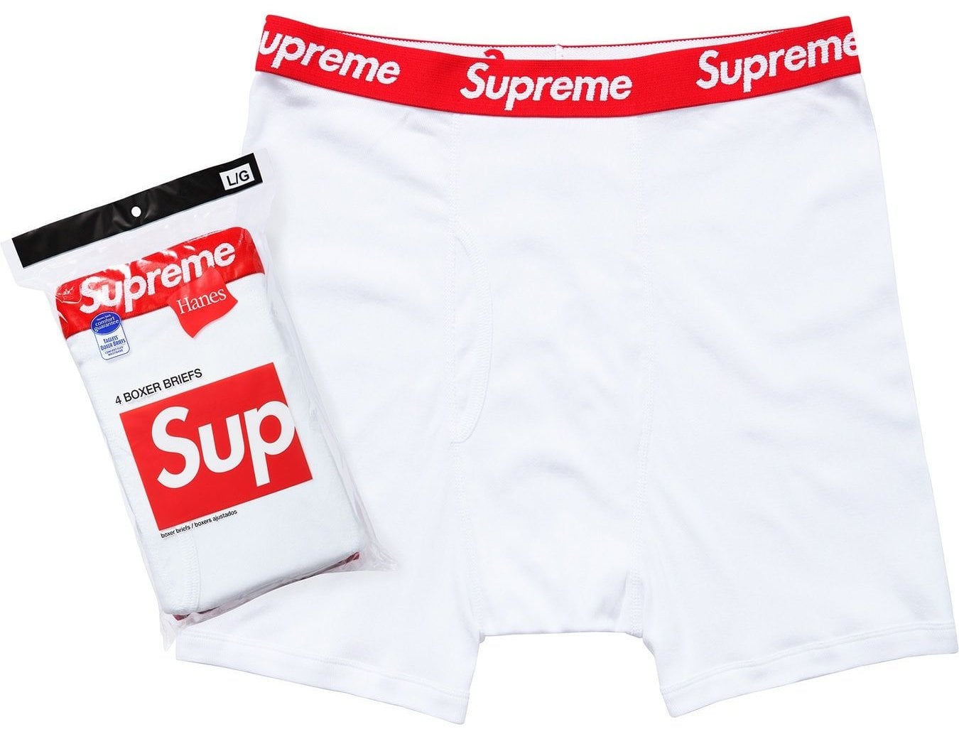 Supreme®/Hanes® Boxer Briefs (4 Pack) - SupremeCommunity