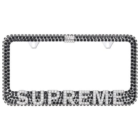 Supreme Supreme®/b.b. Simon® License Plate Frame - Black