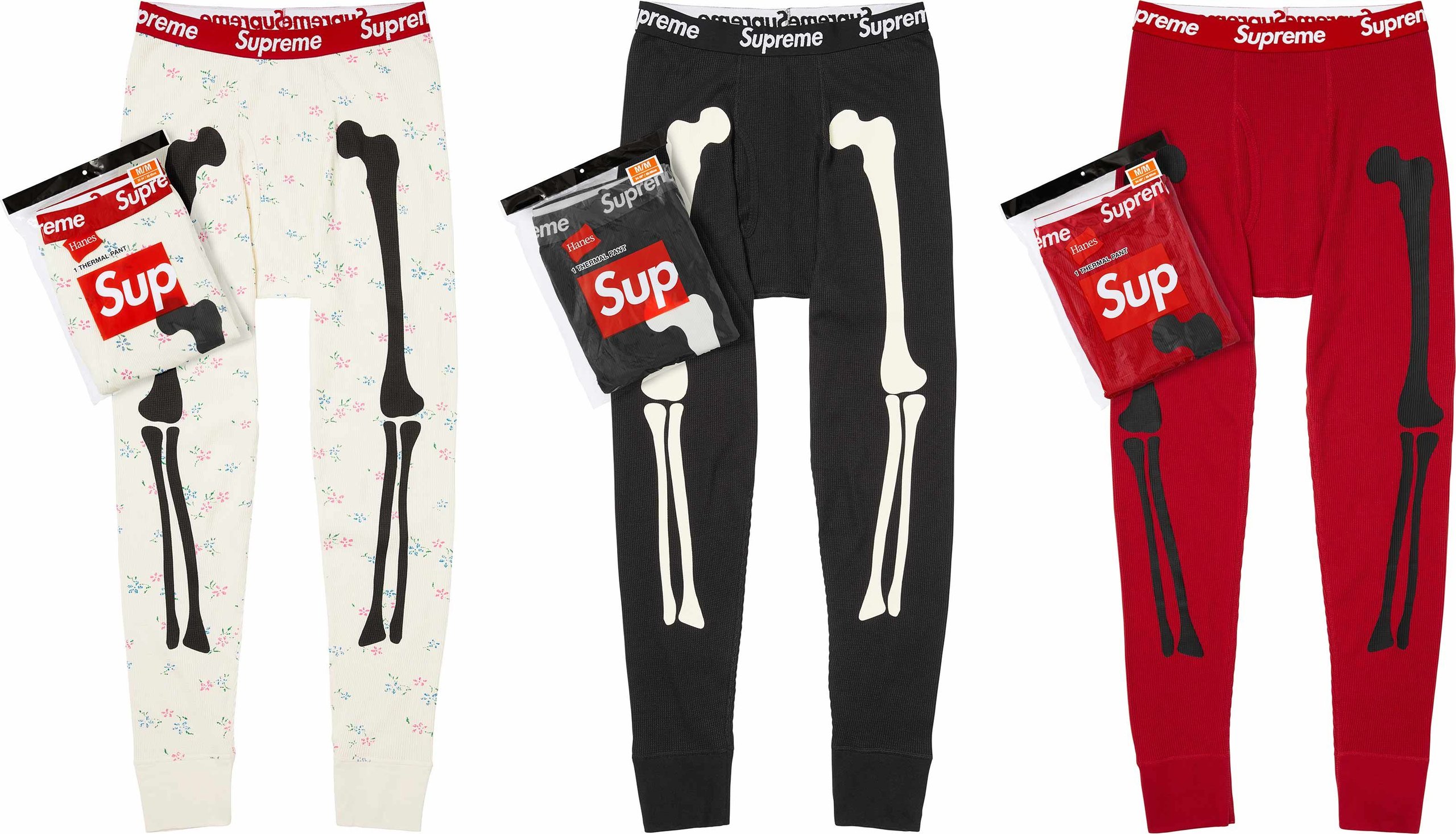 Supreme®/Hanes® Bones Thermal Pant (1 Pack) - Supreme