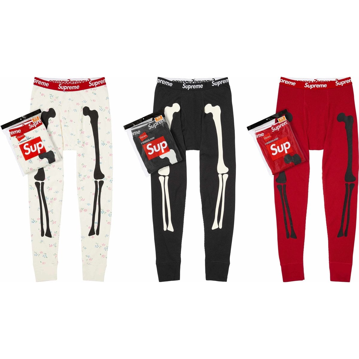 Supreme®/Hanes® Bones Thermal Pant (1 Pack)