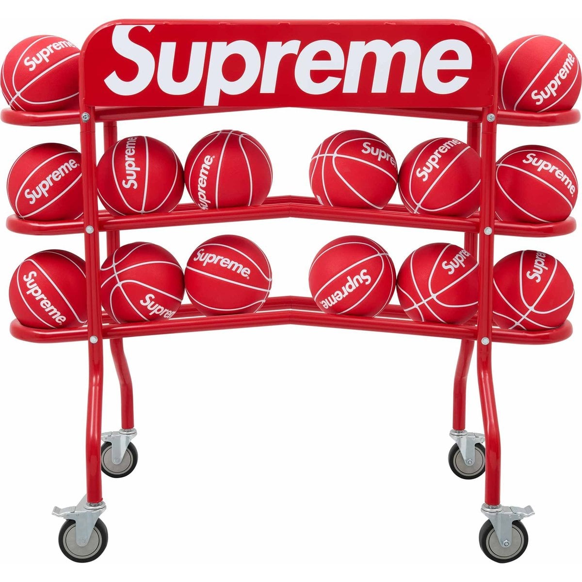 Supreme®/Spalding® 18-Ball Cart