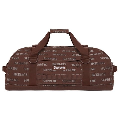 Supreme Large Duffle Bag - Brown
