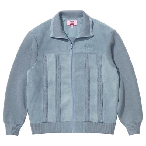 Supreme Supreme®/Martine Rose Suede Zip Up Cardigan - Supreme®/Martine Rose Cardigan 2
