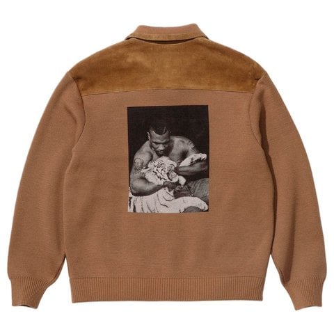 Supreme Supreme®/Martine Rose Suede Zip Up Cardigan - Supreme®/Martine Rose Cardigan 4