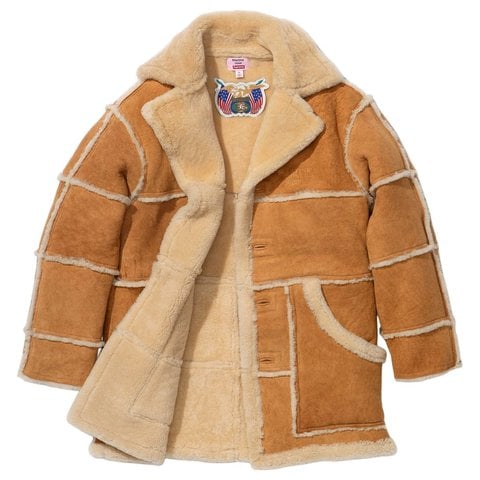 Supreme Supreme®/Martine Rose Jeff Hamilton Shearling Coat - Supreme®/Martine Rose Jeff Hamilton Shearling Coat 3