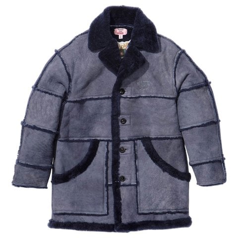 Supreme Supreme®/Martine Rose Jeff Hamilton Shearling Coat - Supreme®/Martine Rose Jeff Hamilton Shearling Coat 4