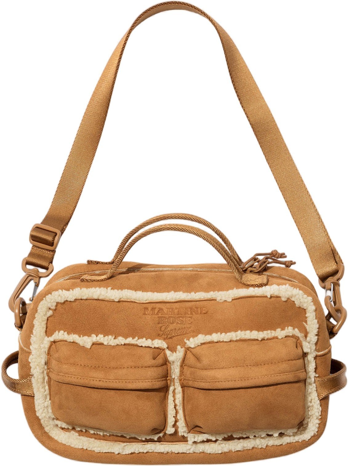 Supreme®/Martine Rose Shearling Mini Duffle Bag - SupremeCommunity