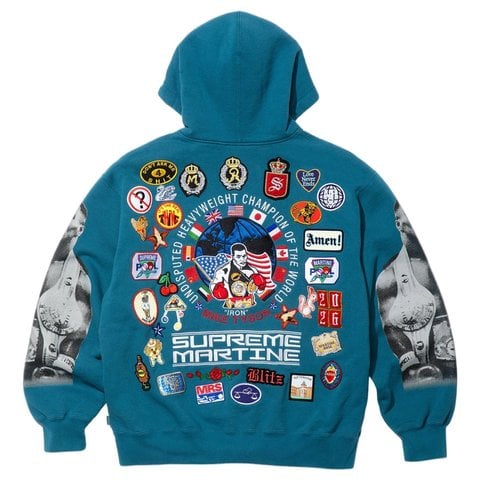 Supreme Supreme®/Martine Rose Zip Up Hooded Sweatshirt - Supreme®/Martine Rose Zip Up Hooded Sweatshirt 3