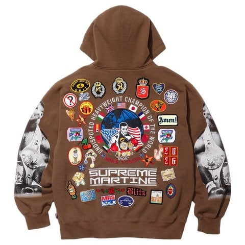 Supreme Supreme®/Martine Rose Zip Up Hooded Sweatshirt - Supreme®/Martine Rose Zip Up Hooded Sweatshirt 4