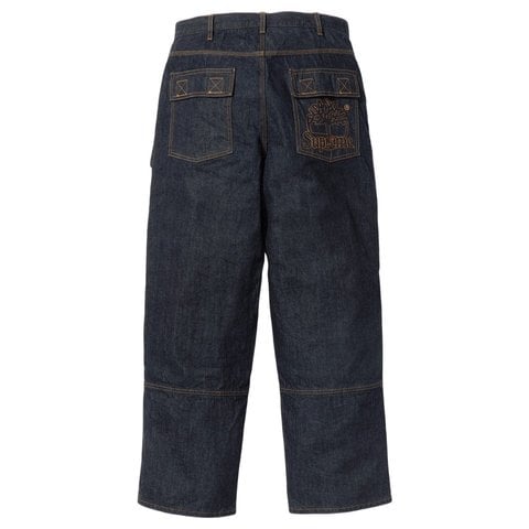 Supreme Supreme®/Timberland® Double Knee Denim Utility Pant - Supreme®/Timberland® Double Knee Denim Utility Pant 2