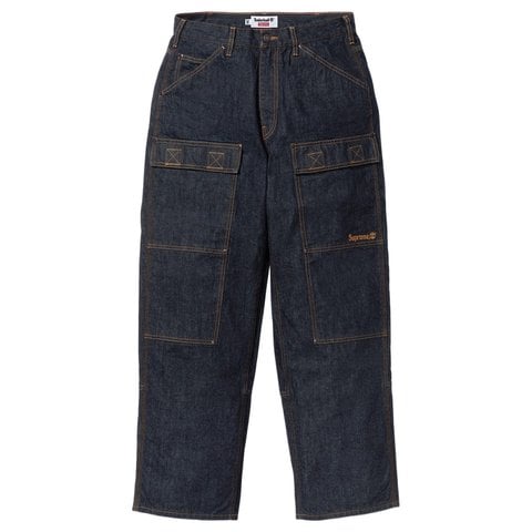 Supreme Supreme®/Timberland® Double Knee Denim Utility Pant - Supreme®/Timberland® Double Knee Denim Utility Pant