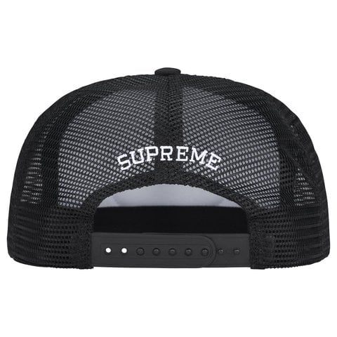 Supreme Authorized Mesh Back 5-Panel - Black