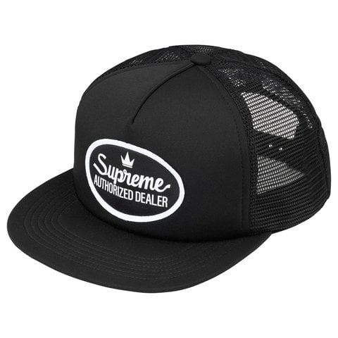 Supreme Authorized Mesh Back 5-Panel - Black