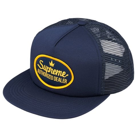 Supreme Authorized Mesh Back 5-Panel - Navy