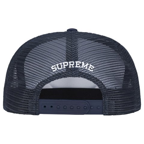 Supreme Authorized Mesh Back 5-Panel - Navy